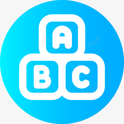 Abc教育144通告图标svg_新图网 https://ixintu.com Abc 教育144 通告