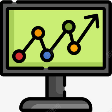 图表网页66线颜色图标图标