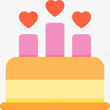 结婚蛋糕爱71平的图标图标