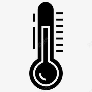 体温测量图标体温测量设备环境图标