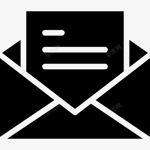 电子邮件广告9实心图标svg_新图网 https://ixintu.com 实心 广告9 电子邮件