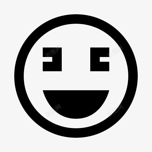 开心的脸微笑情绪有趣图标svg_新图网 https://ixintu.com 巴哈马 开心的脸微笑 情绪 有趣 积极