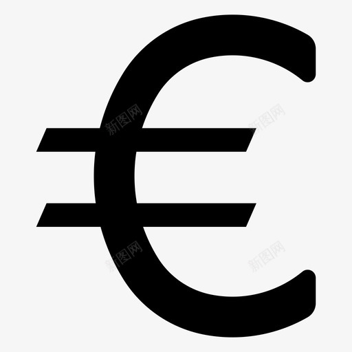 欧元硬币商业现金图标svg_新图网 https://ixintu.com 商业 欧元硬币 现金 货币