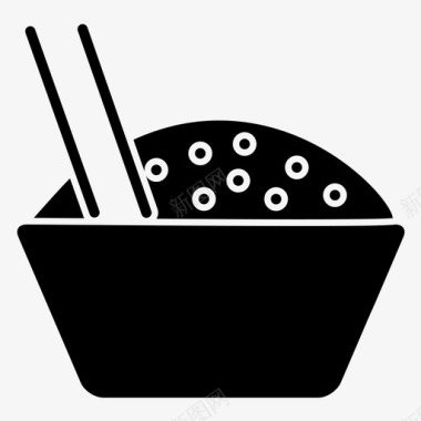 食物碗菜图标图标