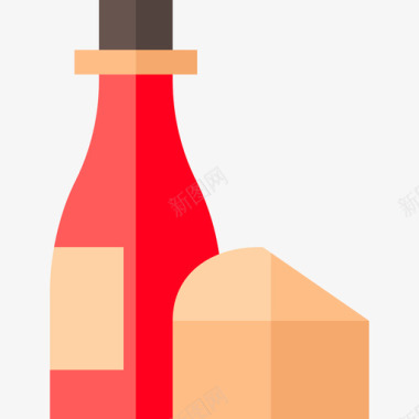 葡萄酒荷兰平淡图标图标