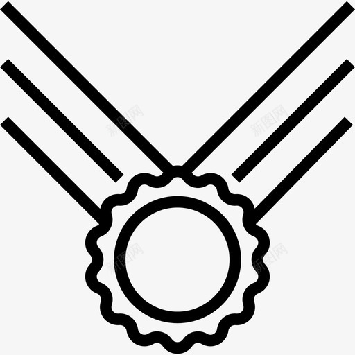 奖章黑色星期五24直系图标svg_新图网 https://ixintu.com 奖章 直系 黑色星期五24
