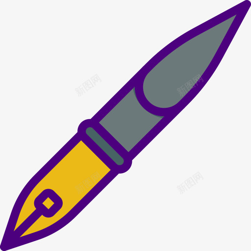 钢笔37号工具线颜色图标svg_新图网 https://ixintu.com 37号工具 线颜色 钢笔