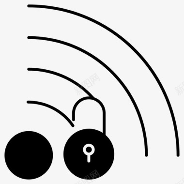 wifi互联网wifi解锁图标图标