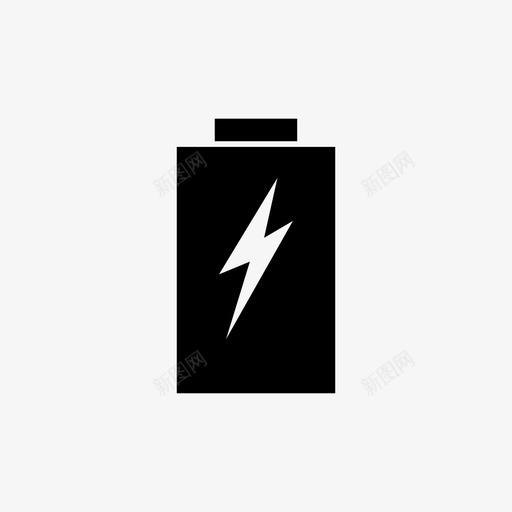 充电电池状态容量元件图标svg_新图网 https://ixintu.com 元件 充电电池状态 容量
