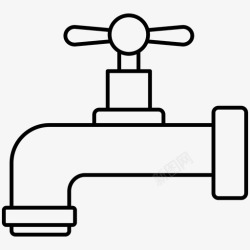 水空水龙头清洁空图标高清图片