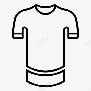 足球衫服装球衣服装图标图标