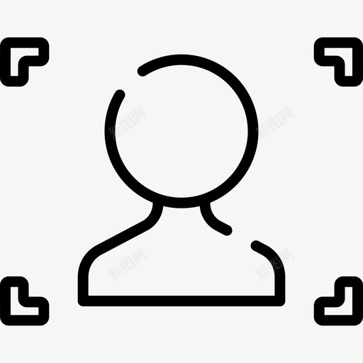 纵向相机接口18线性图标svg_新图网 https://ixintu.com 相机接口18 纵向 线性