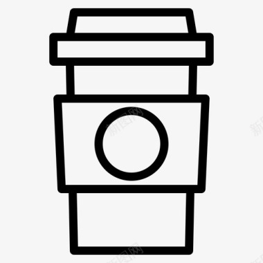 咖啡杯饮料家图标图标