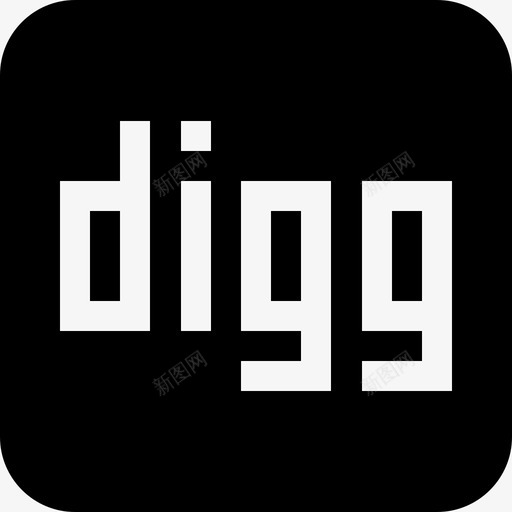 Digg社交媒体50已填充图标svg_新图网 https://ixintu.com Digg 已填充 社交媒体50