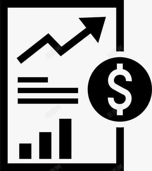 项目投资细节增长图标svg_新图网 https://ixintu.com 信息 增长 细节 费率 项目投资