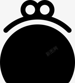 装满钱的钱包钱包现金钱图标高清图片