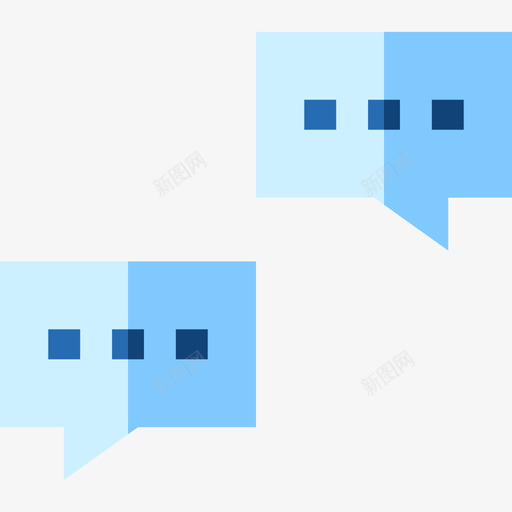 对话帮助和支持2平淡图标svg_新图网 https://ixintu.com 对话 帮助和支持2 平淡