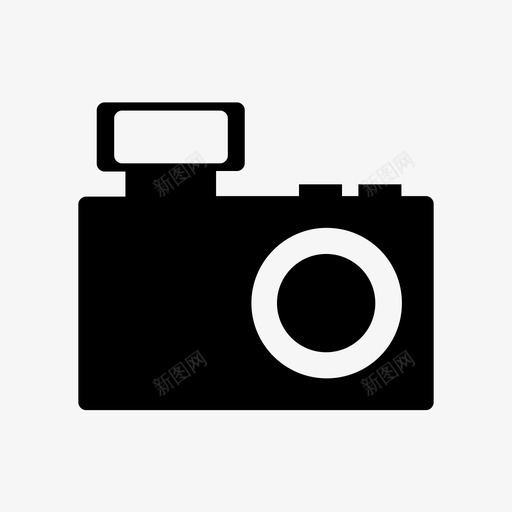 照相机商务数码图标svg_新图网 https://ixintu.com 商务 多媒体 摄影 数码 照相机