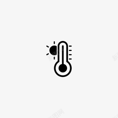 温暖度热图标图标