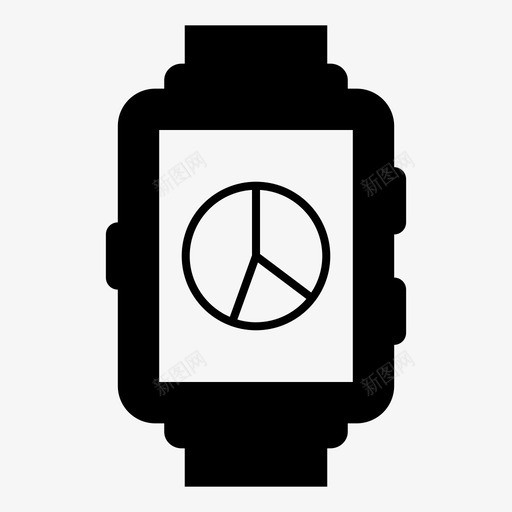 图表设备技术图标svg_新图网 https://ixintu.com 图表 手表 技术 智能手表 设备