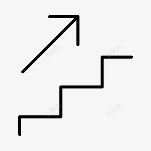 楼上扶手移动图标svg_新图网 https://ixintu.com 其他 扶手 楼上 楼梯 移动