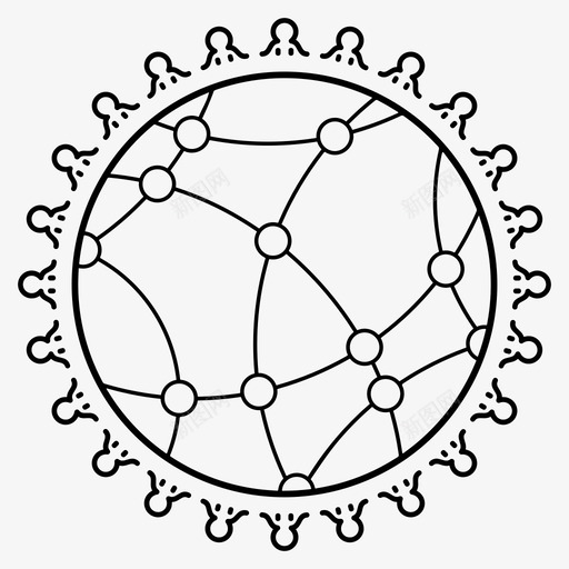 全球社交机会人脉专业人士图标svg_新图网 https://ixintu.com 专业人士 人脉 全球社交机会