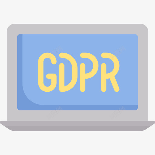 GDPRGDPR8持平图标svg_新图网 https://ixintu.com GDPR GDPR8 持平