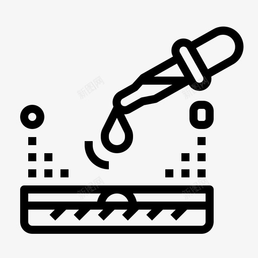 实验室细胞培养图标svg_新图网 https://ixintu.com 培养 实验室 科学 科学大纲 移液管 细胞