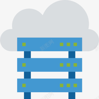 云服务器7平板电脑技术图标图标