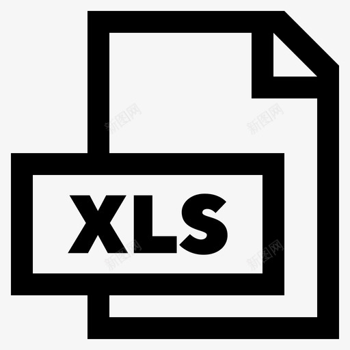 xls文件文件excel图标svg_新图网 https://ixintu.com excel xls文件 巴哈马语 文件 表格