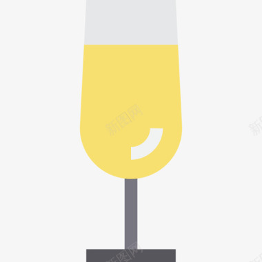 香槟14杯平淡图标图标