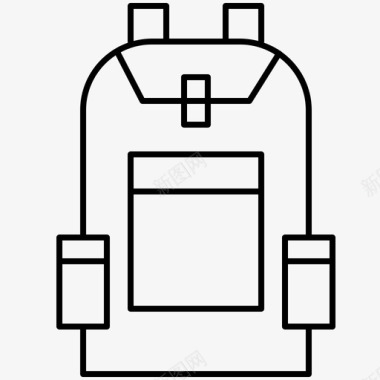 背包包野营图标图标