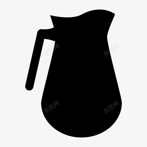 罐子饮料饮用水图标svg_新图网 https://ixintu.com 厨房 水 水罐 罐子 饮料 饮用水