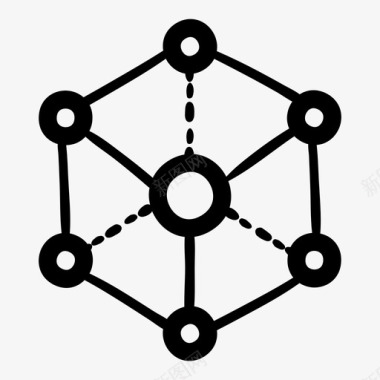 立方体三维长方体图标图标