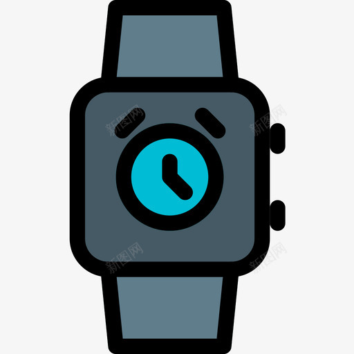 智能手表智能设备22线性颜色图标svg_新图网 https://ixintu.com 智能手表 智能设备22 线性颜色