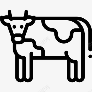 奶牛荷兰5直系图标图标