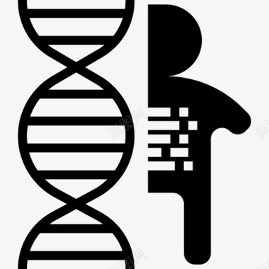 人类遗传学3填充图标图标