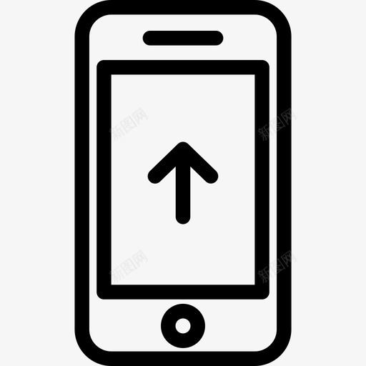智能手机多媒体32线性图标svg_新图网 https://ixintu.com 多媒体32 智能手机 线性