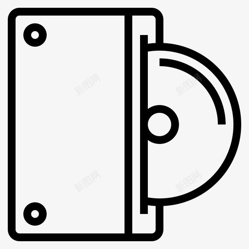 计算机硬件cd设备图标svg_新图网 https://ixintu.com cd 技术 接口 计算机硬件 设备