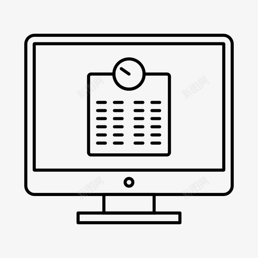 称重机液晶显示器医疗图标svg_新图网 https://ixintu.com 医疗 液晶显示器 称重机