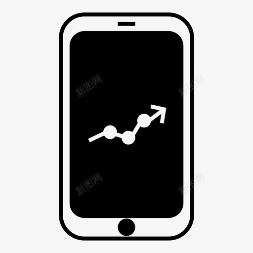 分析手机市场营销图标svg_新图网 https://ixintu.com 分析 市场营销 手机 手机图表 金融