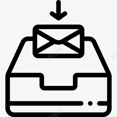 收件箱12电子邮件直邮图标图标