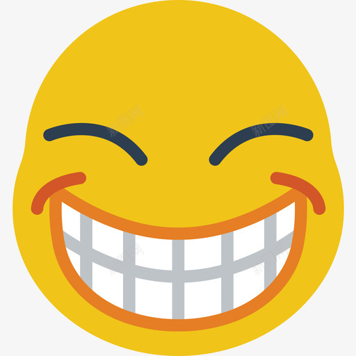 快乐表情29平淡图标svg_新图网 https://ixintu.com 平淡 快乐 表情29