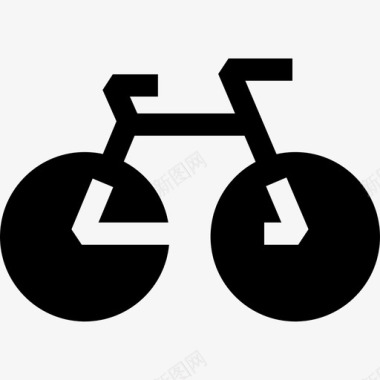 自行车健身69填充图标图标