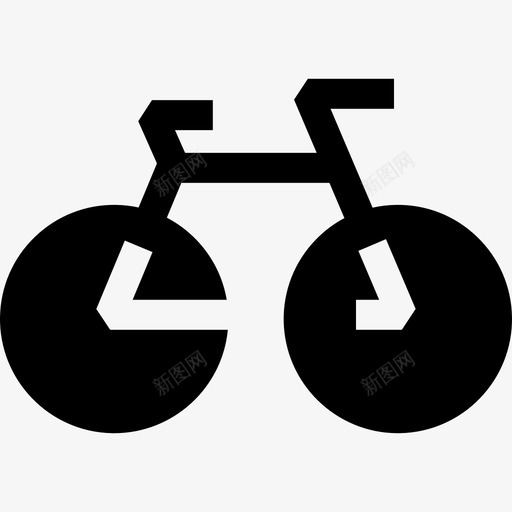 自行车健身69填充图标svg_新图网 https://ixintu.com 健身69 填充 自行车