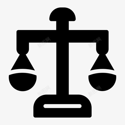 正义尺度平衡法律图标svg_新图网 https://ixintu.com 办公室 平衡 度量 正义尺度 法律