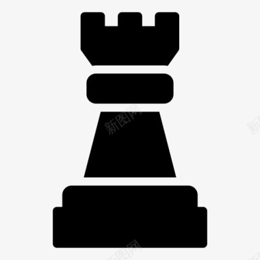 棋子城堡管理图标图标