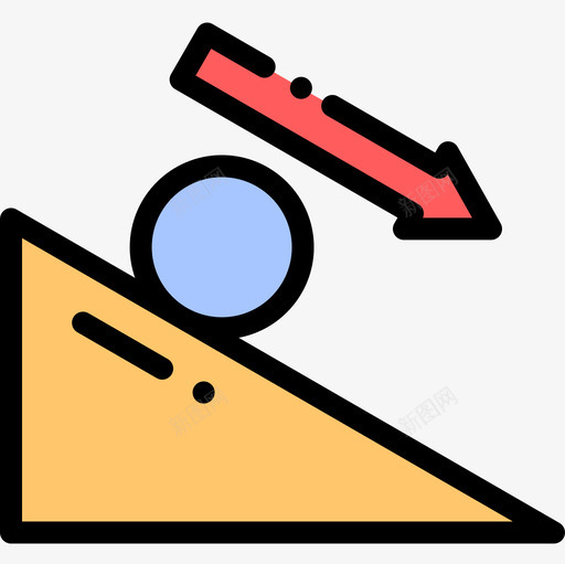 运动定律物理13线性颜色图标svg_新图网 https://ixintu.com 物理13 线性颜色 运动定律
