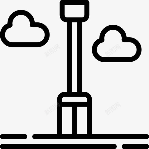 叉子农业30直线型图标svg_新图网 https://ixintu.com 农业30 叉子 直线型