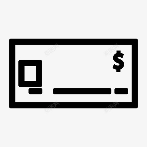 支付卡账单卡支付图标svg_新图网 https://ixintu.com 卡支付 成本 支付卡 支出 用户界面和网页设计图标 账单